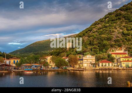 Frikes auf Ithaca Stockfoto