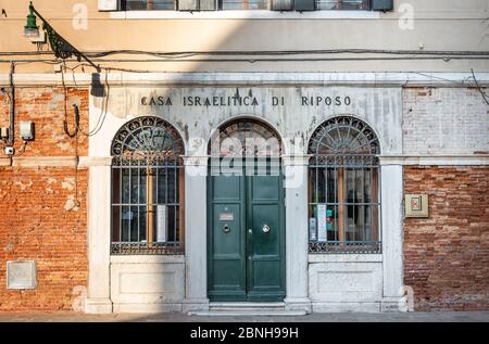 Impressionen vom Ghetto Novo, Neues Ghetto in Venedig, Italien Stockfoto