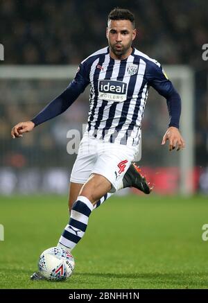 West Bromwich Albions Hal Robson-Kanu während des Sky Bet Championship Matches im Hawthorns, West Bromwich. Stockfoto