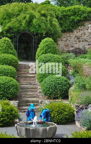 Schloss Rosenburg. Eines der meistbesuchten Renaissance-Schlösser Österreichs inmitten des Naturparks Kamptal Stockfoto