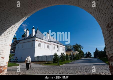 Kreml von Astrachan, Astrachan Oblast, Russland, Eurasien Stockfoto