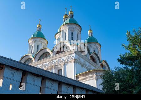 Assumption Kathedrale, Kreml von Astrachan, Astrachan Oblast, Russland, Eurasien Stockfoto