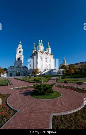 Assumption Kathedrale, Kreml von Astrachan, Astrachan Oblast, Russland, Eurasien Stockfoto