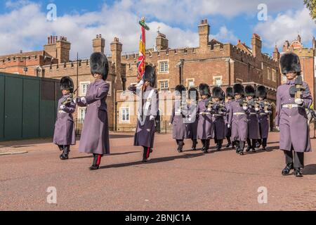 Changing the Guard, St. James Palace, London, England, Großbritannien, Europa Stockfoto