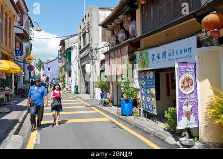 Malaysia,Malaisie,île,Insel,Insel,Penang,Malacca,ville,Stadt,Stadt,George Town,vielle ville,Altstadt,Altstadt,Altstadt Stockfoto