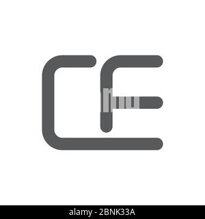 ce-Zeichen Vektor Symbol auf weißem Hintergrund isoliert Stock Vektor