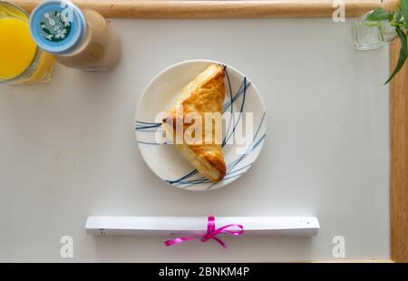 Frühstückszeit Stockfoto