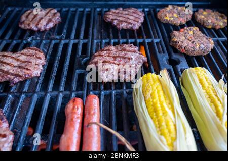 Grillen Stockfoto