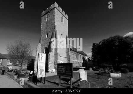 Das Maeldune Heritage Centre, die St. Peters Kirche, Maldon Town, Essex County, England, Großbritannien Stockfoto