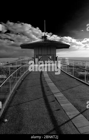 The Pier Hill Lift, Royal Terrace, Southend-on-Sea town, Thames Estuary, Essex, County, England, UK Stockfoto