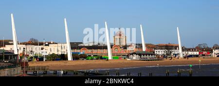 The Kursaal Centre, Southend-on-Sea town, Thames Estuary, Essex, County, England, UK Stockfoto