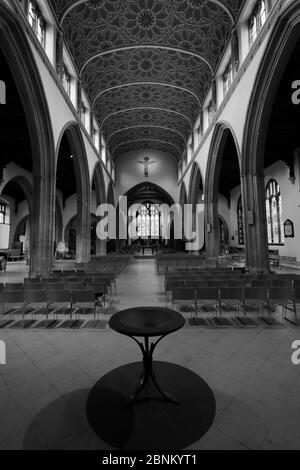 Innenansicht der Chelmsford Kathedrale, Chelmsford City, Essex County, England, UK Stockfoto