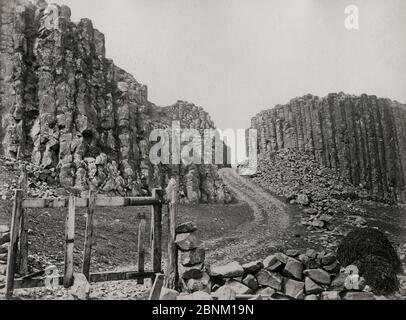 Giant's Causeway, Co. Antrim Nordirland Stockfoto