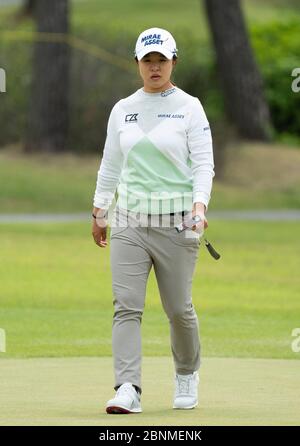 Yangju, Südkorea. Mai 2020. Südkoreaner Kim sei-Young, gehen auf dem 18. Loch während der ersten Runde der 42. KLPGA Championship im Lakewood Country Club in Yangju, Südkorea am 14. Mai 2020 (Foto von Lee Young-ho/Sipa USA) Quelle: SIPA USA/Alamy Live News Stockfoto