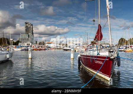 Europa, Polen, Pommern, Gdingen Stockfoto