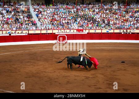 Manuel Jesus Cid Salas bekannt als El Cid spanischer Stierkämpfer Santander Cantabria Spanien 21. Juli 2009 Stockfoto