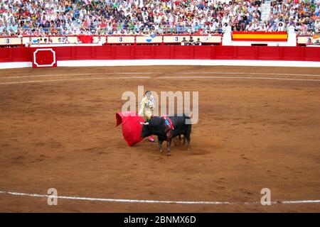 Manuel Jesus Cid Salas bekannt als El Cid spanischer Stierkämpfer Santander Cantabria Spanien 21. Juli 2009 Stockfoto