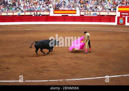 Manuel Jesus Cid Salas bekannt als El Cid spanischer Stierkämpfer Santander Cantabria Spanien 21. Juli 2009 Stockfoto