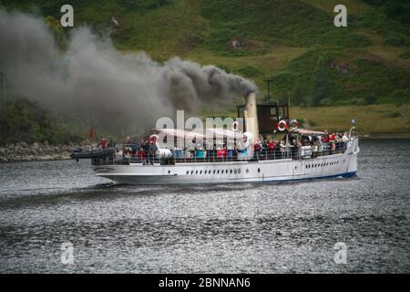 Loch Katrine in den Trossachs, Schottland. Stockfoto