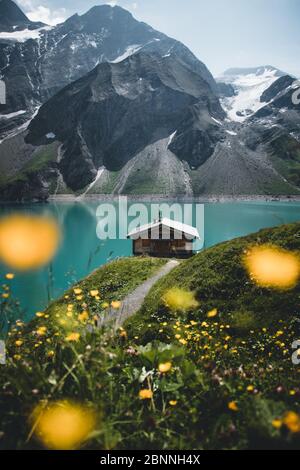 Österreich, Salzburg, Kaprun Hochgebirgsstauseen Stockfoto