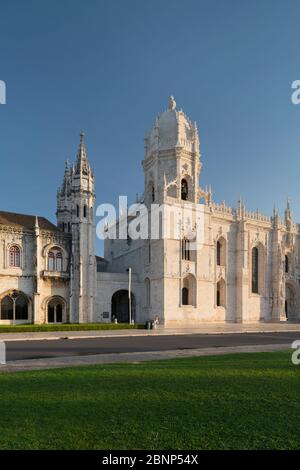 Hieronymus-Kloster, Lissabon, Portugal Stockfoto