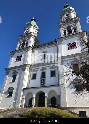 St. Lorenz Basilika in Kempten Stockfoto