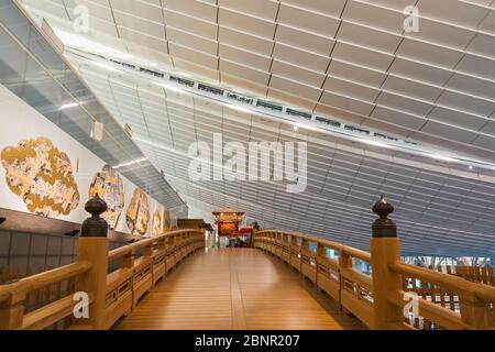 Japan, Honshu, Tokio, Haneda Airport, International Terminal, Innenansicht Stockfoto