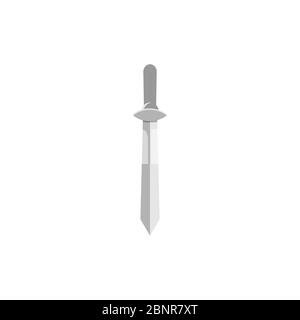 Schwert Vektor Grafik Design Illustration Stock Vektor