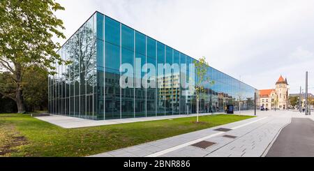 Deutschland, Sachsen-Anhalt, Dessau-Rosslau, Bauhaus Museum Dessau Stockfoto