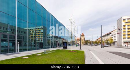 Deutschland, Sachsen-Anhalt, Dessau-Rosslau, Bauhaus Museum Dessau Stockfoto
