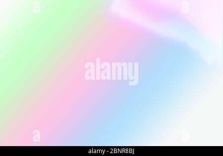 Abstrakte Bunte Regenbogen Streifen Auf Weißem Hintergrund. Für Modernes & Elegantes Banner, Poster & Karten. Stockfoto