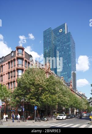 Gallileo Hochhaus, Kaiserstraße, Finanzdistrikt, Frankfurt am Main, Hessen, Deutschland, Europa Stockfoto