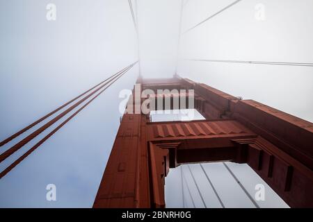 USA, Kalifornien, San Francisco, Golden Gate Bridge Stockfoto