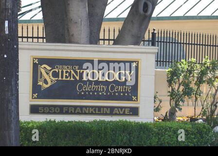 Los Angeles, Kalifornien, USA 15. Mai 2020 EIN allgemeiner Blick auf die Atmosphäre des Scientology Celebrity Center in der 5930 Franklin Avenue in Los Angeles, Kalifornien, USA. Foto von Barry King/Alamy Stock Photo Stockfoto