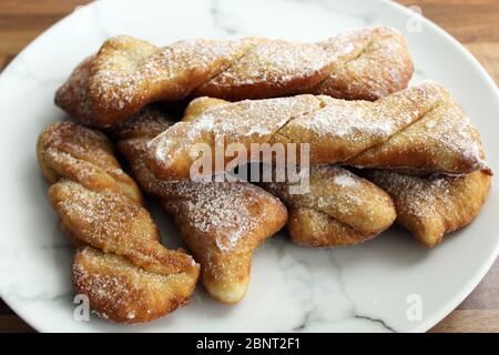 Hausgemachte Yum Yum Donuts Stockfoto