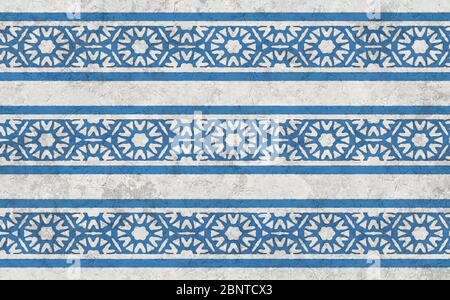 Keramik Keramik-Bordüren Stockfoto