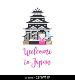 Doodle indischen Elefanten nahtlose Muster. Vektorgrafik Stock Vektor