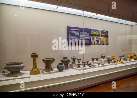 Busan,Südkorea 1/17/2020 Busan Museum Exhibition Stockfoto