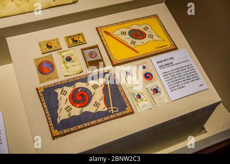 Busan,Südkorea 1/17/2020 Busan Museum Exhibition Stockfoto