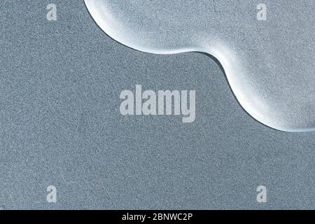 Abstrakter flüssiger Hintergrund. Makro Für Drop Fusion Stockfoto