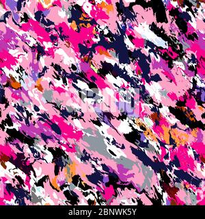 Aquarell Nahtloses Muster. Abstrakt bunten geometrischen Hintergrund. Bereit für Textildrucke. Stockfoto