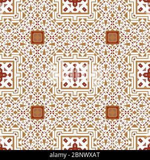 Geometrische ethnischen orientalischen nahtlose Muster Traditional Design für Hintergrund, Teppich, Tapete, Kleidung, Verpackung, Batik, Stoff und Textil. Stockfoto