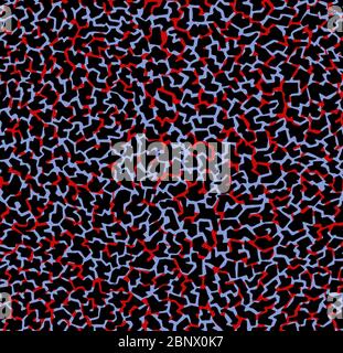 Nahtlose farbige Textur Muster mit dunklen Farben. Dekoratives Design, bereit für Textildrucke. Stockfoto