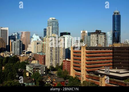 Appartment Tower in Vancouver, B.C. Stockfoto