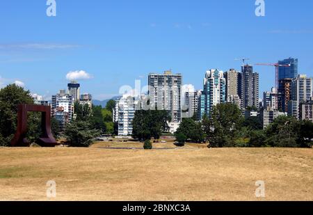 Appartment Tower in Vancouver, B.C. Stockfoto