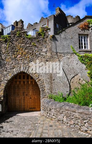 Alte Schlösser in Irland nördlich von Dublin Stockfoto