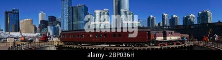 Toronto Kanada - 24. März 2015 - Roundhouse Park in der Innenstadt von Toronto Ontario Stockfoto