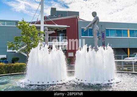 seattle, am Sonnentag, Seattle, Washington, usa. Stockfoto