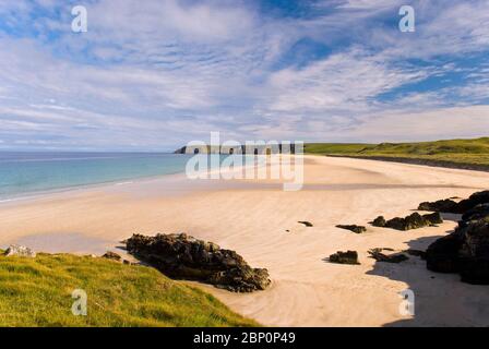 Tolsta Beach, Isle of Lewis, Western Isles, Schottland, Vereinigtes Königreich Stockfoto