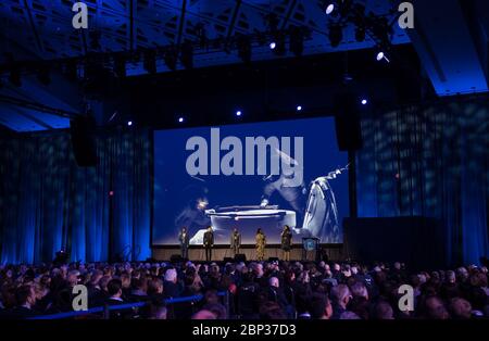 Am 21. Oktober 2019 wurde der 70. Internationale Astronautische Kongress im Walter E. Washington Convention Center in Washington, DC, eröffnet. Stockfoto